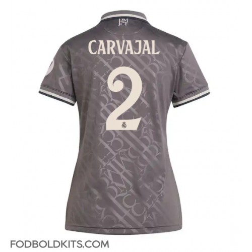 Real Madrid Daniel Carvajal #2 Tredjetrøje Dame 2024-25 Kortærmet